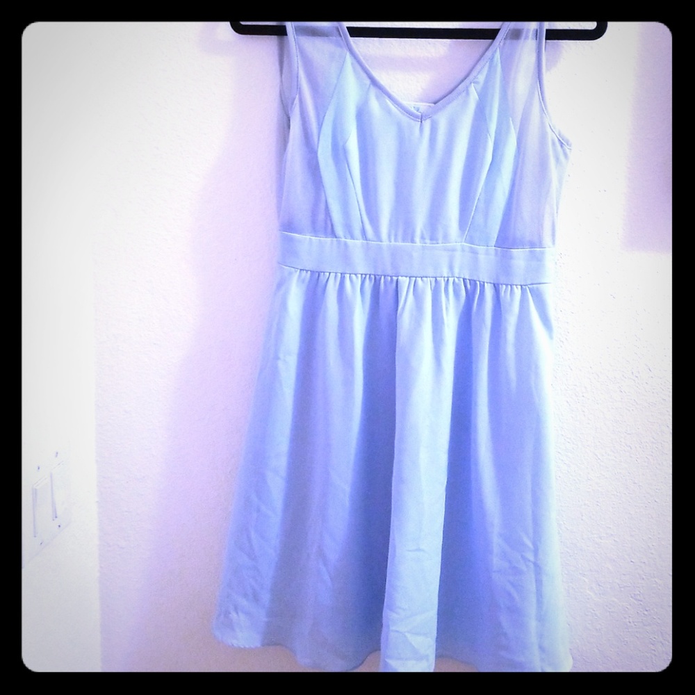 Never worn baby blue dress